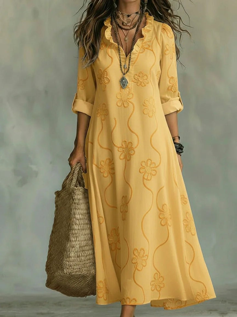 Sienna | Floral Long Summer Dress