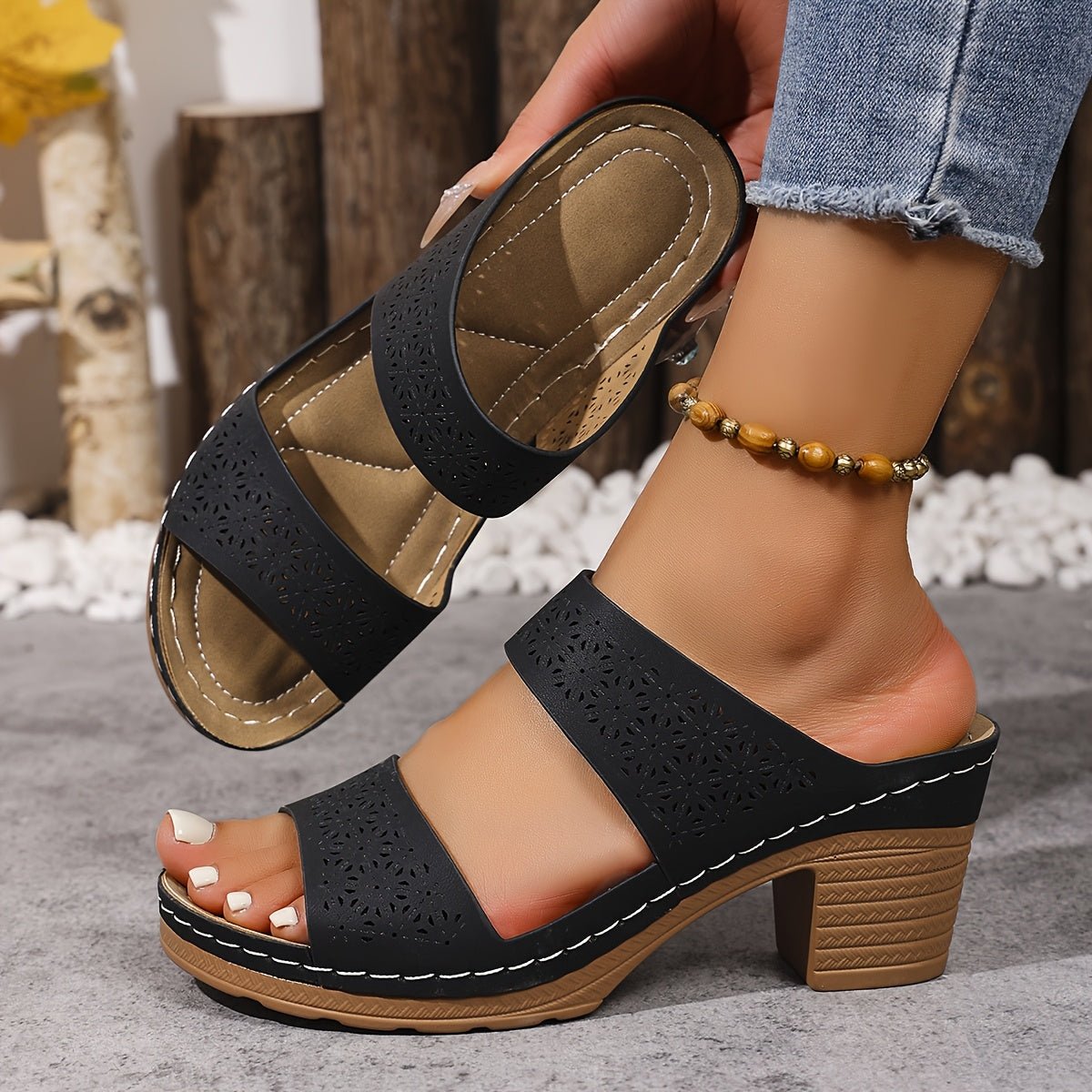 VALERINA MILANO | Sandalias ortopédicas elegantes comodidad Virginia