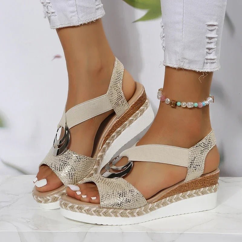 Myla | Sandalias elegantes de plataforma