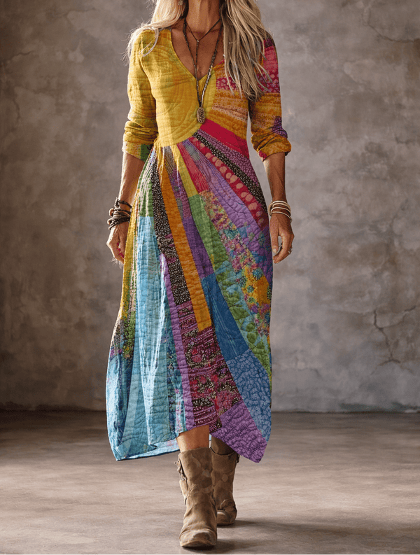 Luna | Vestito Boho con Design Estivo