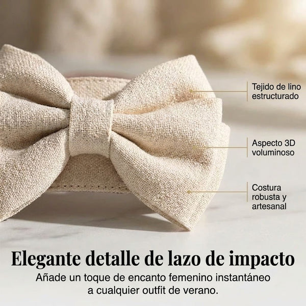 Liora - Sandalias de tiras elegantes con detalle de perla