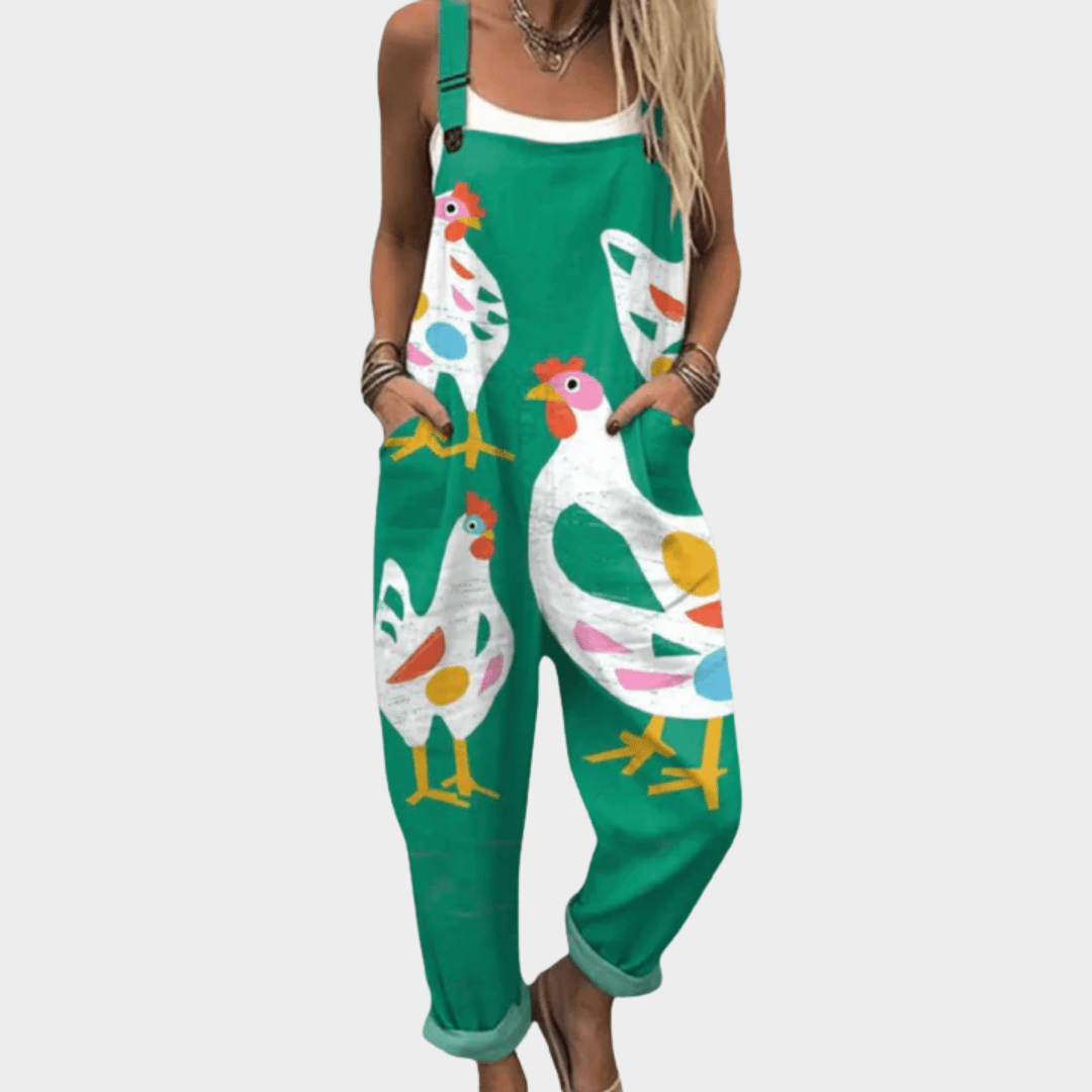 Peto estampado cómodo