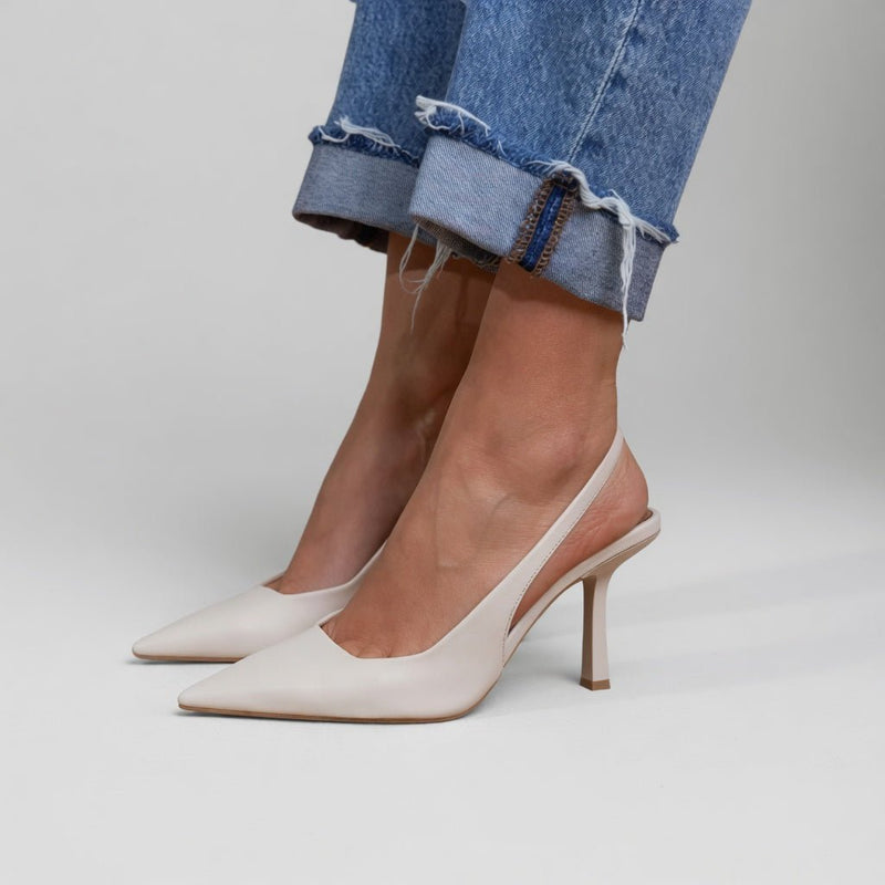Élizabeth™ — Slingback Stiletto Pumps, Parisian Elegance