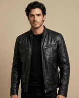 LEATHER JACKET - Camila Fashions