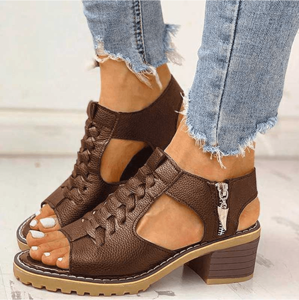 Ona™ | Sandalias elegantes de tacón alto