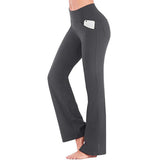 Diana - Pantalón de cintura alta elástico y corte ancho