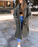 Marina | Chaqueta larga con capucha
