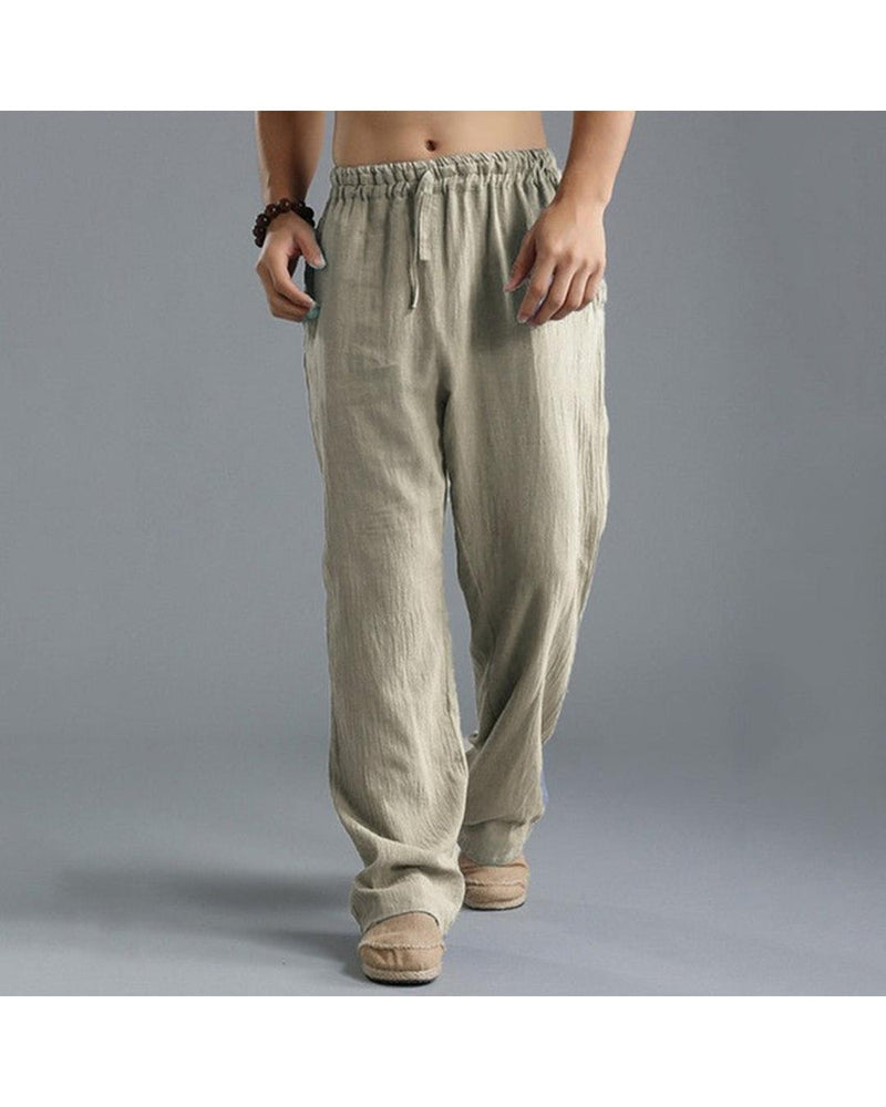 Mateo – Men's Linen Trousers - Camila Fashions