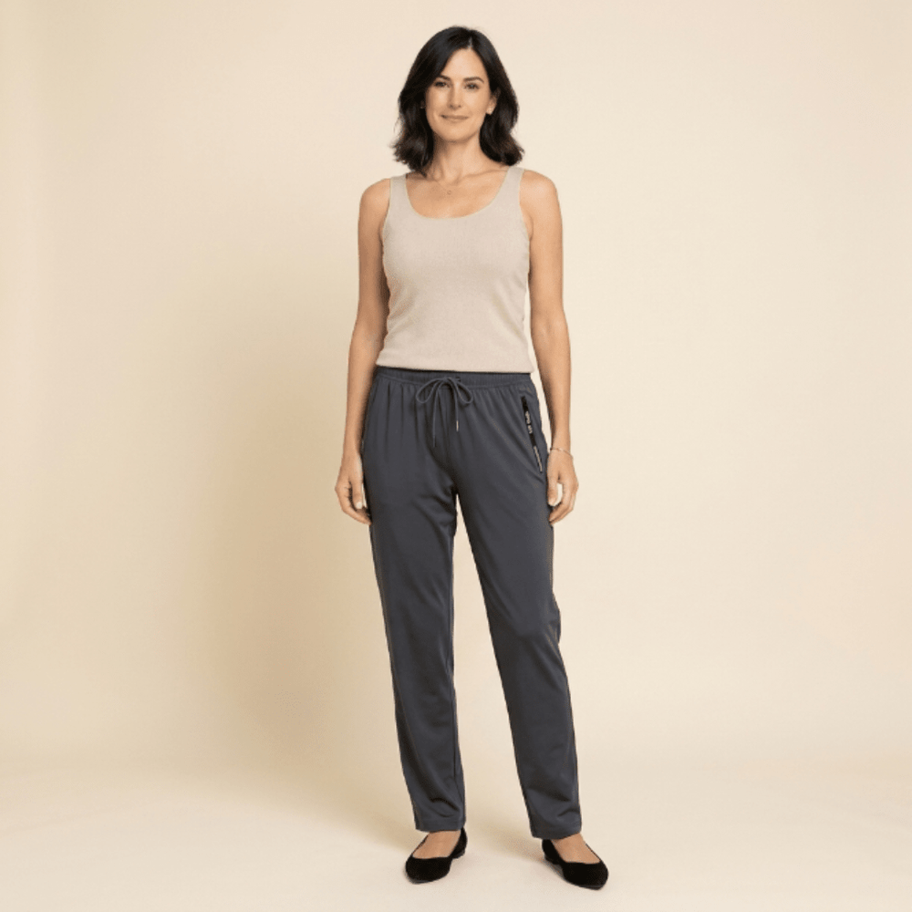 Noa - pantalón casual unisex, extremadamente suave y flexible con caída elegante