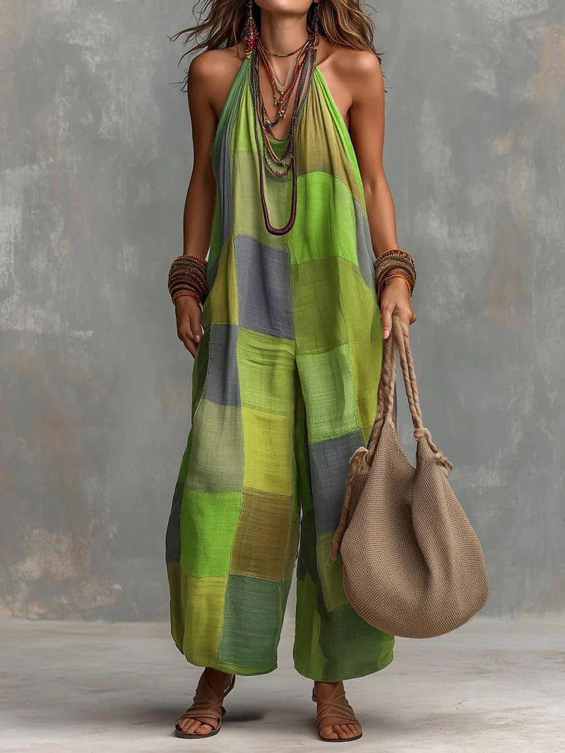Bohème™ | Bohemian Patchwork Jumpsuit