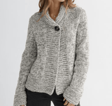 Buttoned Chunky Cardigan Knitting Pattern
