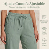 Amelia - Pantalones cortos plisados lisos