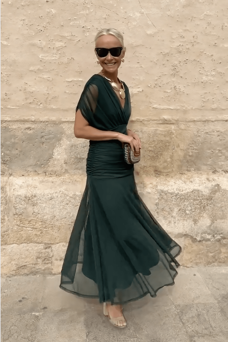 Laura — Vestido Maxi Elegante Fluido