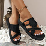Mía - Sandalias de tiras cruzadas ligeras y cómodas