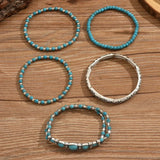 Maelia | Elegant Multi-Strand Turquoise Bracelet