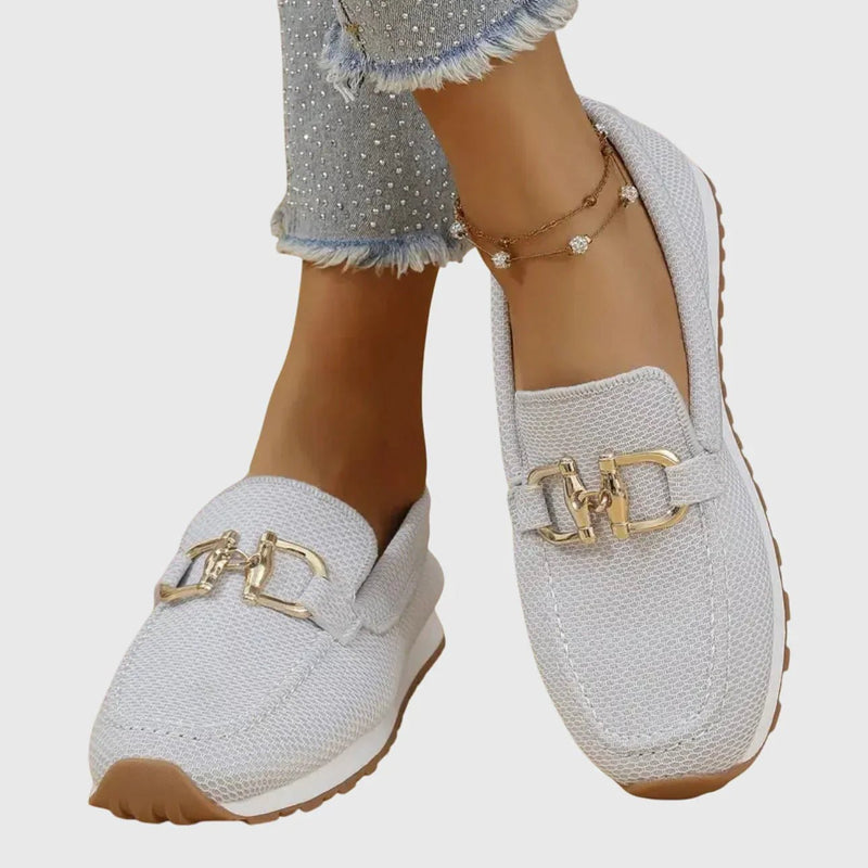 Loreta - Zapatillas ortopédicas de tejido transpirable