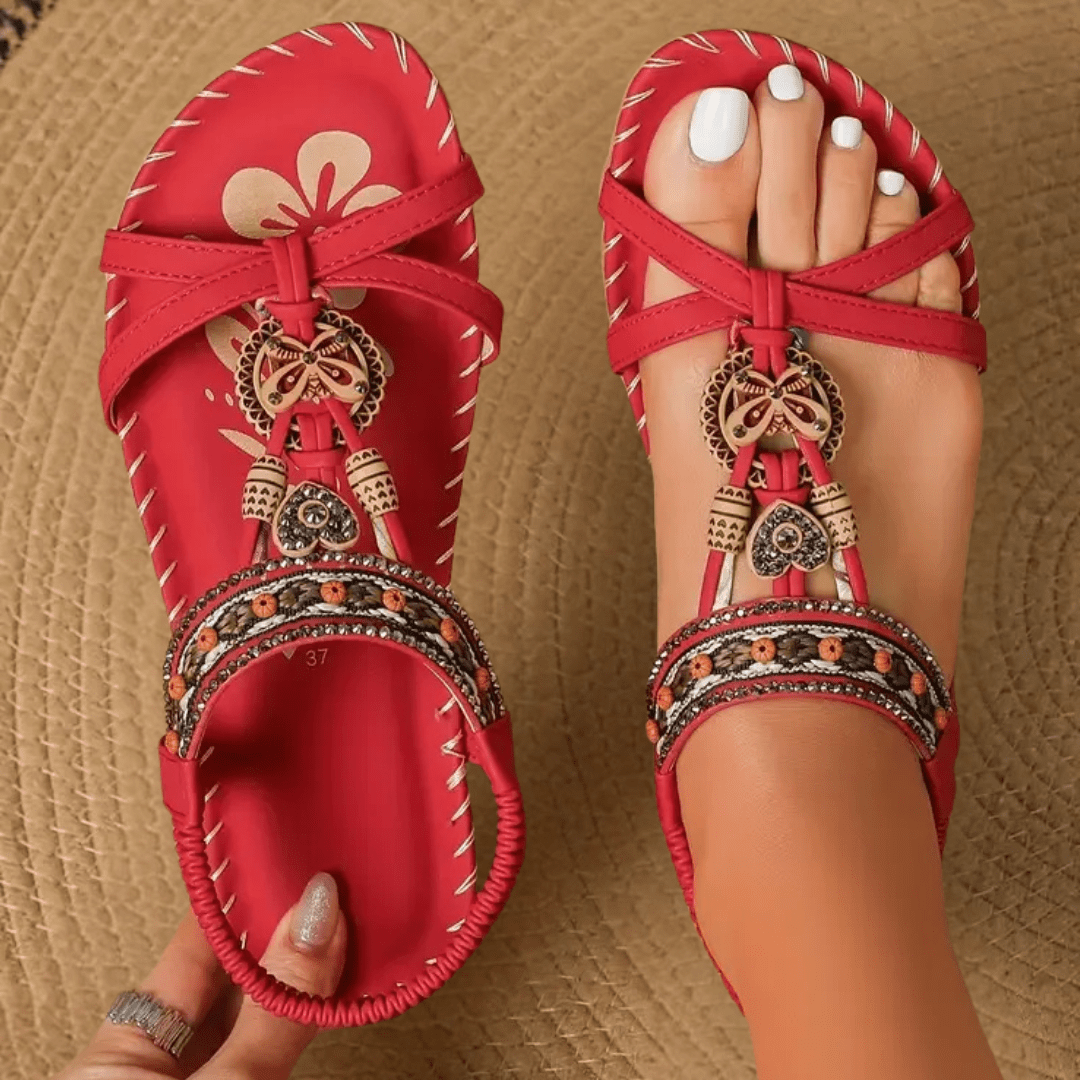 Flora | Sandalias estilo Ibiza cómodas y elegantes