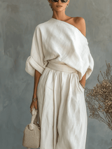 Mila™ | Two-Piece Set with Bardot Neckline
