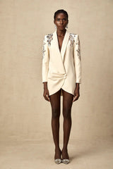 Elena - Vestido blazer adornado con lentejuelas