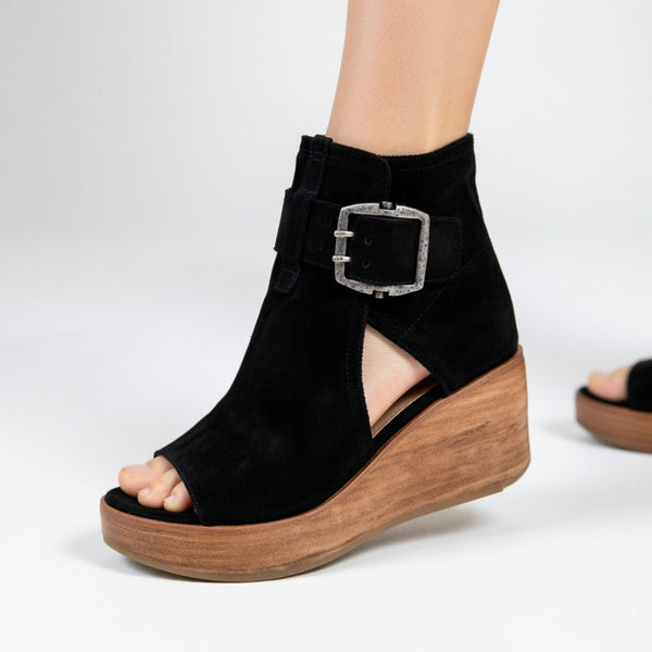 Orélisse™ — Modern Open Wedge Ankle Boots