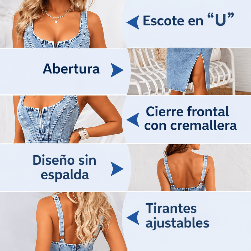 Pilar - Vestido vaquero
