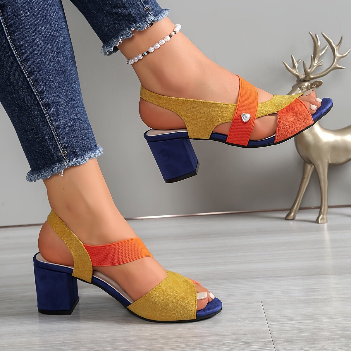Linda™ | Tacones de Bloque Ortopédicos