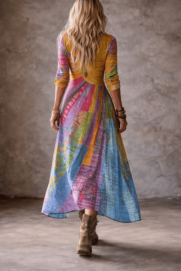 Luna | Vestito Boho con Design Estivo