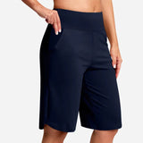 Maya - Pantalones cortos de yoga de cintura alta con bolsillos