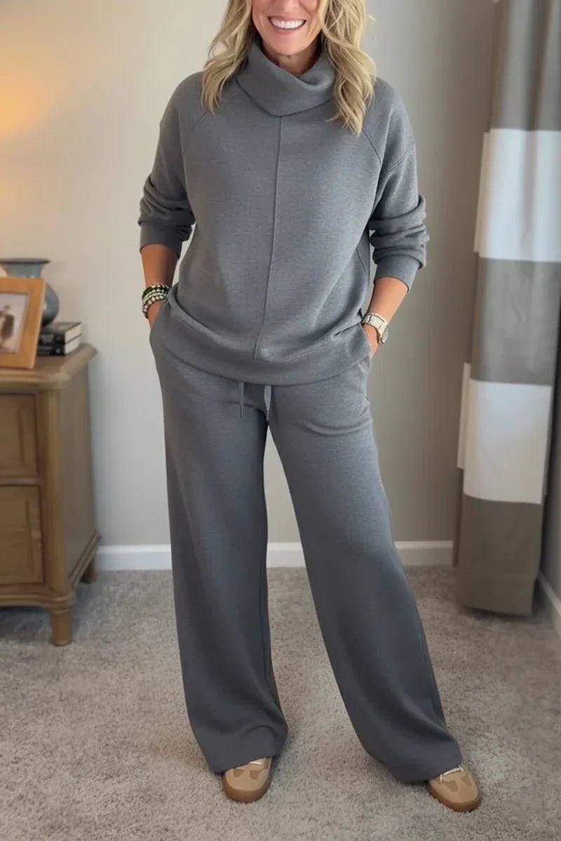 Elaina - Conjunto casual elegante de dos piezas