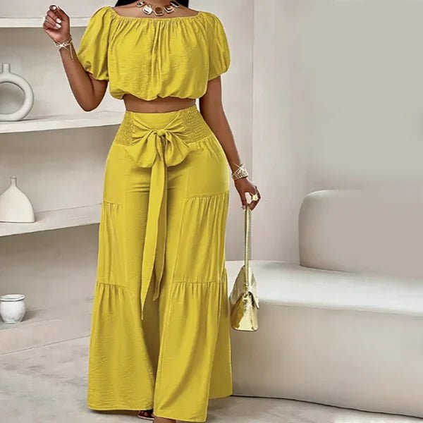 Valeria - Conjunto elegante de dos piezas