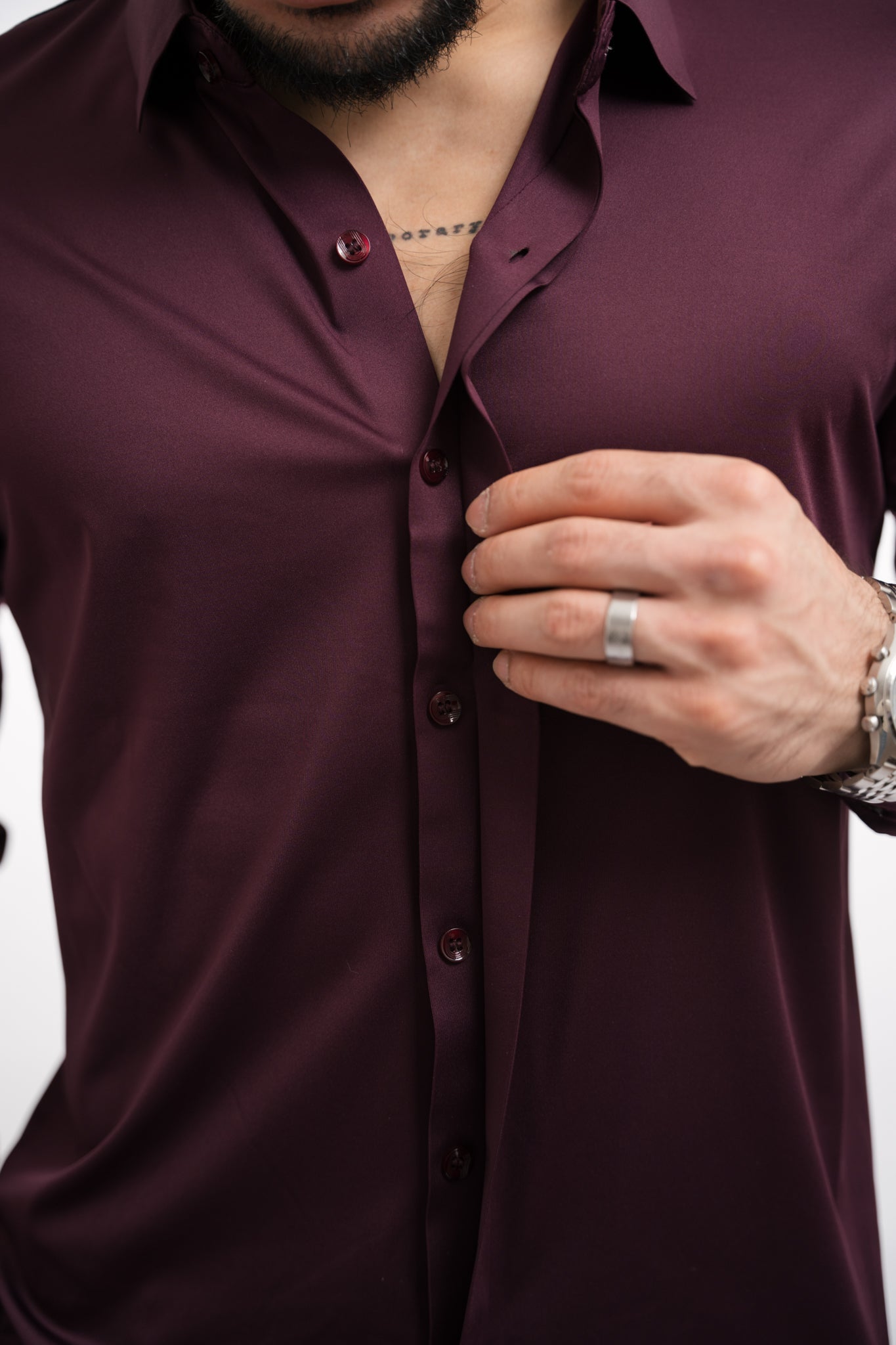 Alfonso Camisa con Botones Antiarrugas