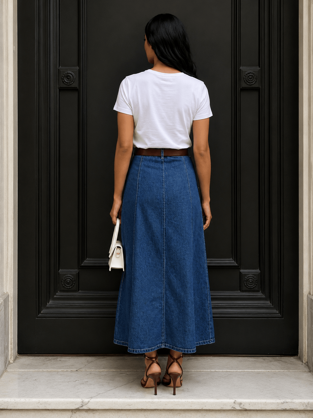 FALDA VAQUERA - Camila Fashions