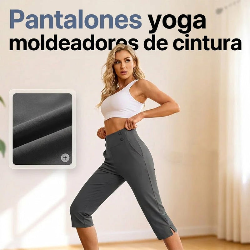 Mara - Pantalones de yoga elegantes con efecto moldeador