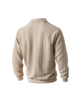 Hugo – Cable-Knit Half-Zip Jumper - Camila Fashions