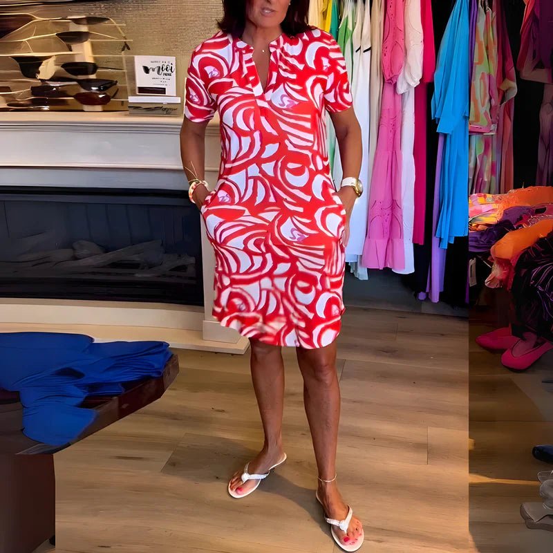 Marina | Short-Sleeve Dress