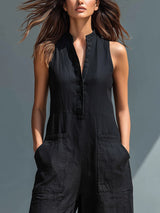 Lotte | Minimalist Sleeveless Jumpsuit