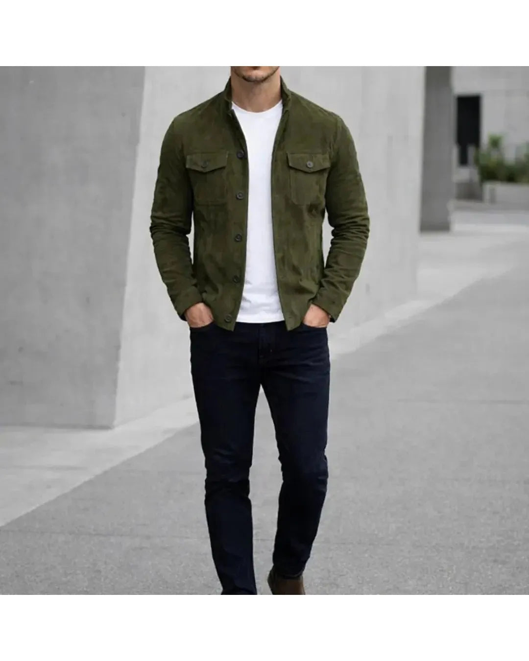 Mario - Chaqueta de inspiración militar con presencia elegante - Camila Fashions
