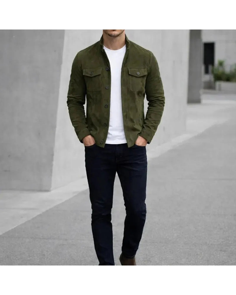 Mario - Military-Inspired Jacket with an Elegant Presence - Camila Fashions