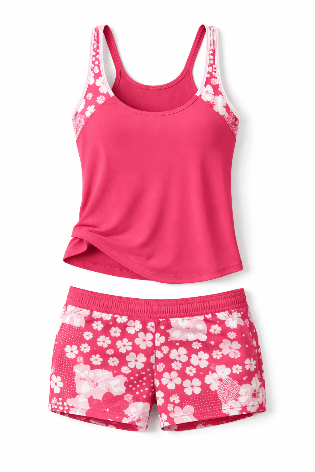 Laura - Conjunto de bikini de dos piezas con estampado floral