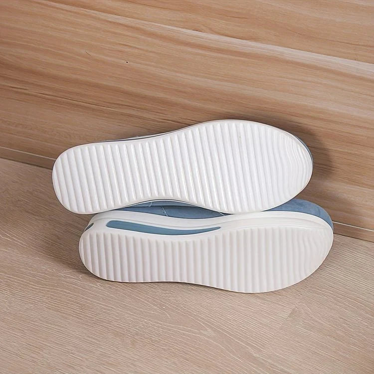 Alicia - Zapatillas cómodas con cremallera