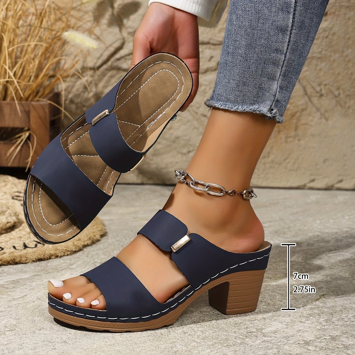 VALERINA MILANO | Sandalias ortopédicas elegantes Corina