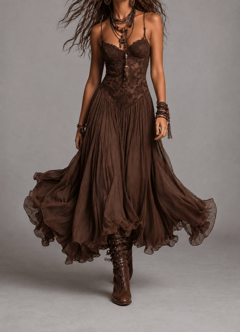 Lorella – Boho Charm Dress