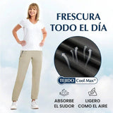 Noa - pantalón casual unisex, extremadamente suave y flexible con caída elegante