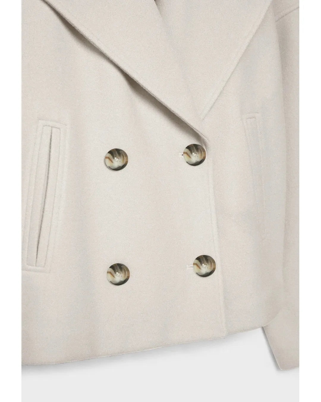 Adriana | Chaqueta cruzada elegante con botones - Camila Fashions