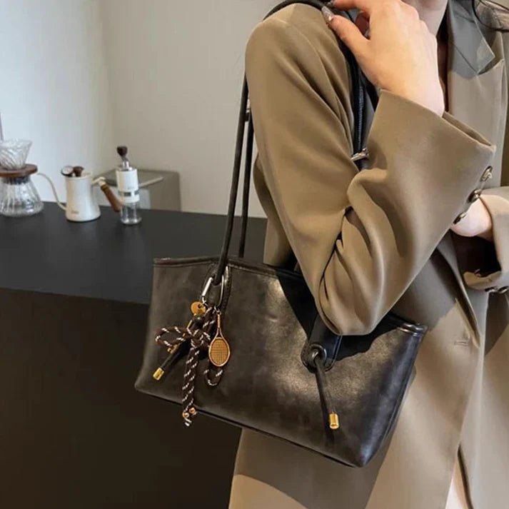 Renata - Bolso vintage de piel sintética