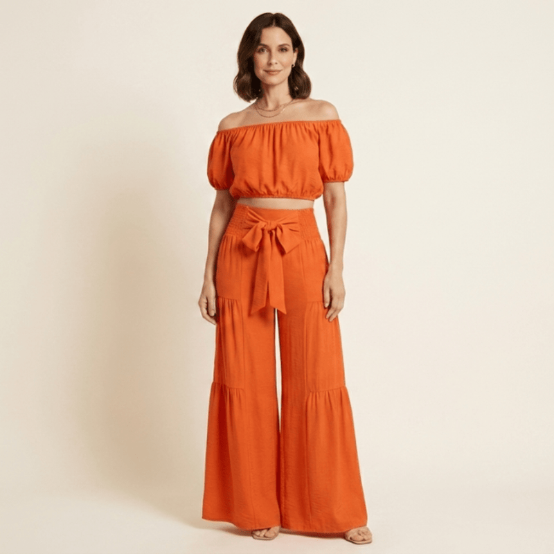 Valeria - Conjunto elegante de dos piezas