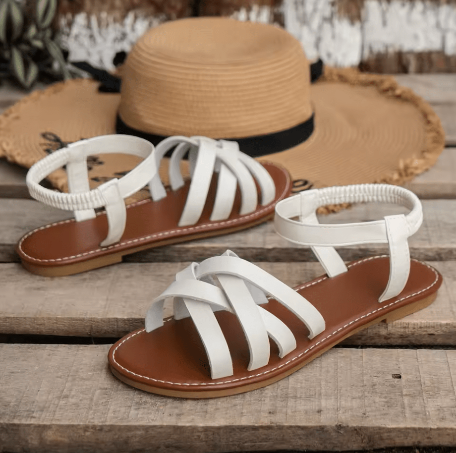 Sandalias Romanas Elena: tus pies te lo están pidiendo. Quieren estas.