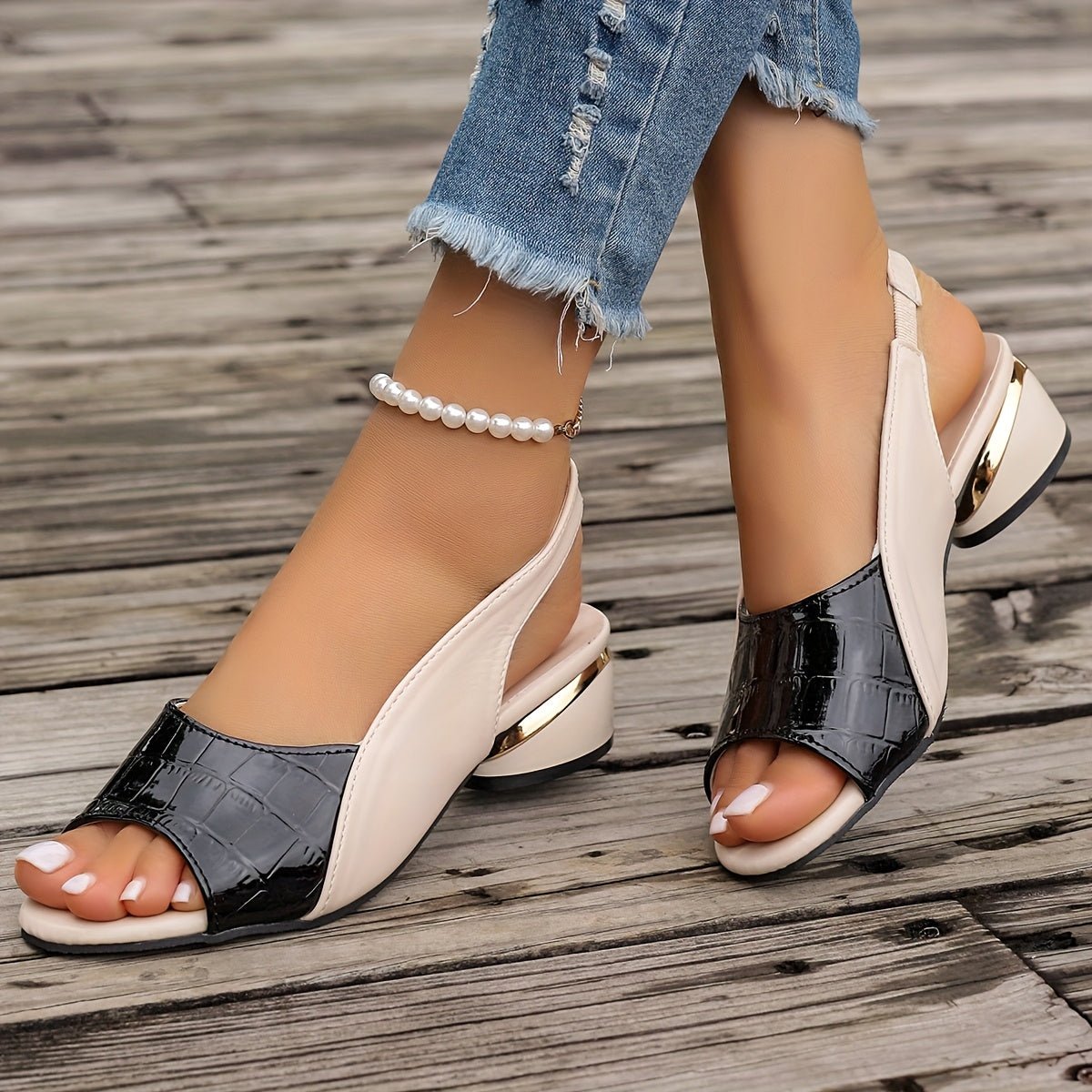VALERINA MILANO | Sandalias elegantes comodidad Carlota