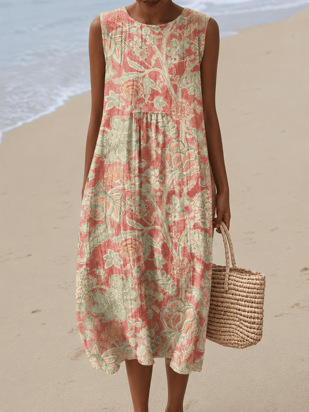 Beth™ Floral Midi Dress