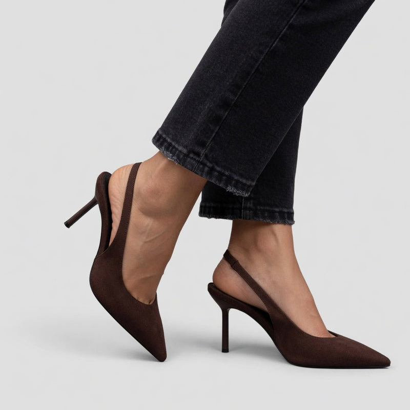 Élizabeth™ — Slingback Stiletto Pumps, Parisian Elegance